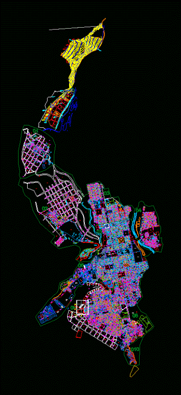 Cadastre Quillabamba DWG Detail for AutoCAD