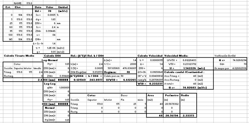 Calculation Of Sediment Erosion DOC Word Document
