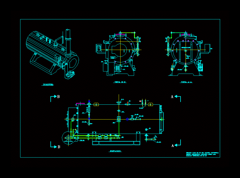 Caldera DWG Block for AutoCAD