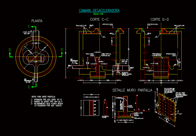 Camera Decelerating DWG Block for AutoCAD