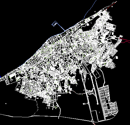 Campeche City - Plane DWG Block for AutoCAD • Designs CAD