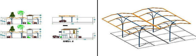 Car Wash 3D DWG Full Project for AutoCAD