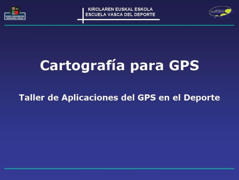 Cartography Course For Gps PDF (Document)