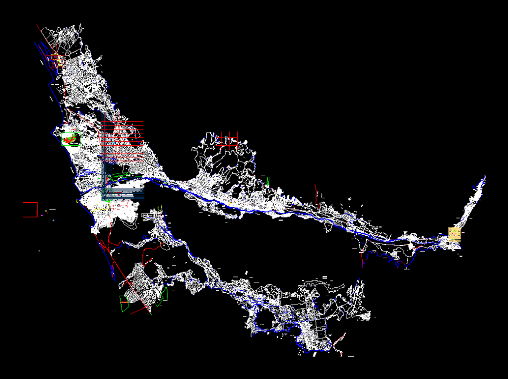 Catastro – Huaura Valley – Sayan2000 DWG Block for AutoCAD