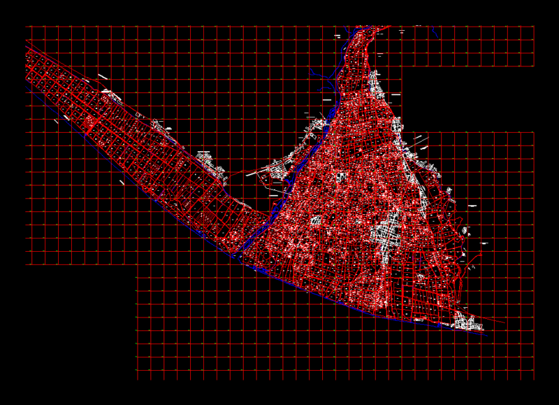 Catastro Camana DWG Block for AutoCAD