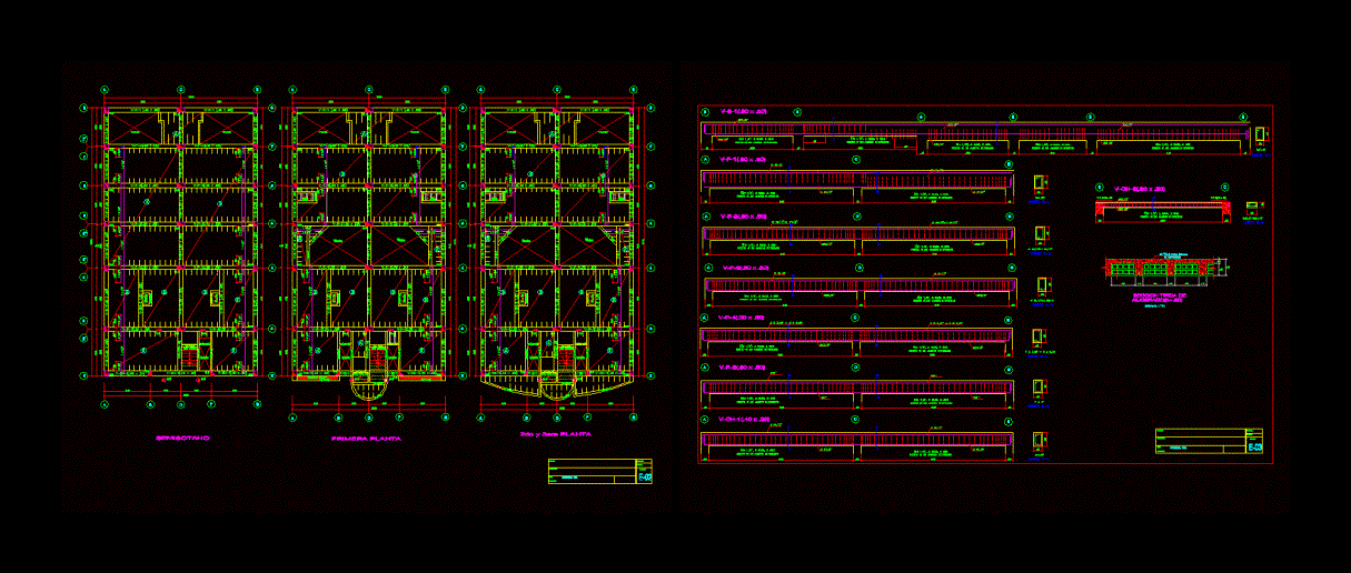 Ceiling And Beams Plano DWG Plan for AutoCAD • Designs CAD