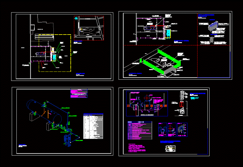 Central Gas DWG Full Project for AutoCAD