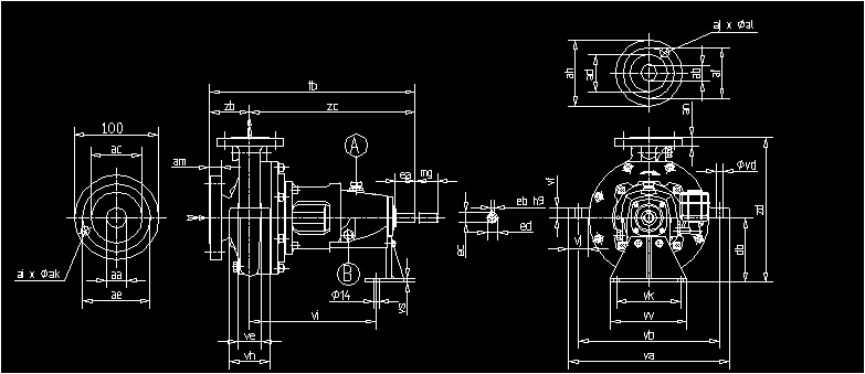 iCentrifugali iPumpi DWG Block for iAutoCADi a Designs iCADi