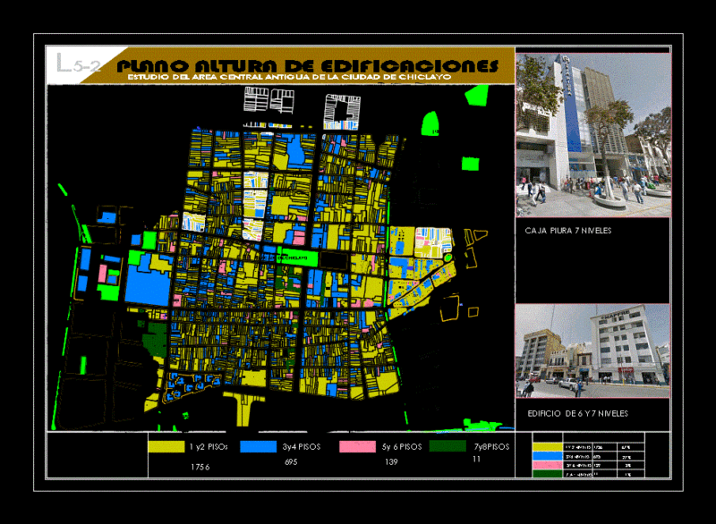 Chiclayo Levels Floors DWG Block for AutoCAD