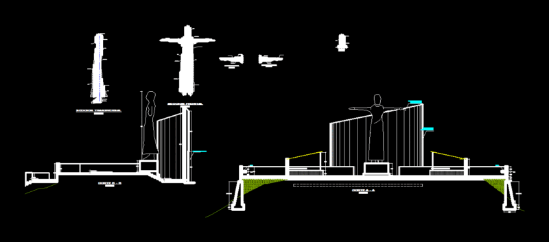 Christ White DWG Block for AutoCAD