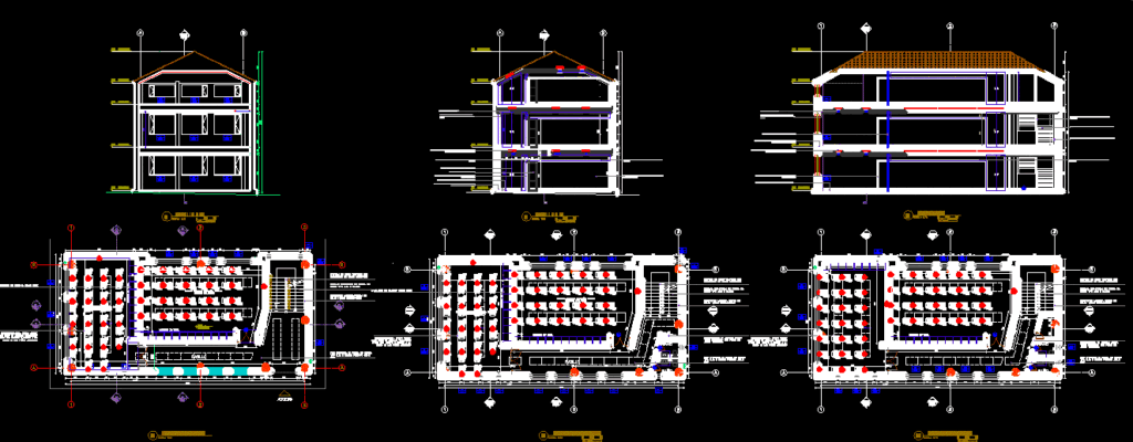 Cielos Razoz Y Loker DWG Detail for AutoCAD