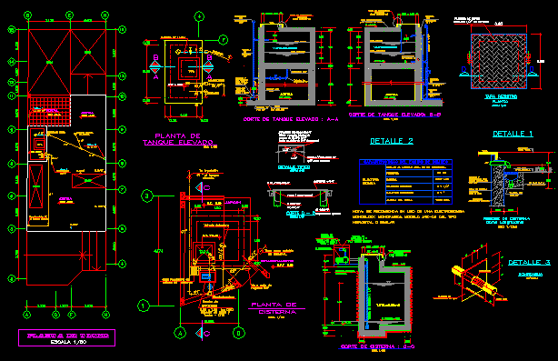 Cistern - Details DWG Detail for AutoCAD • Designs CAD