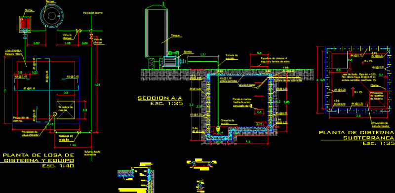 Cistern Details DWG Detail for AutoCAD