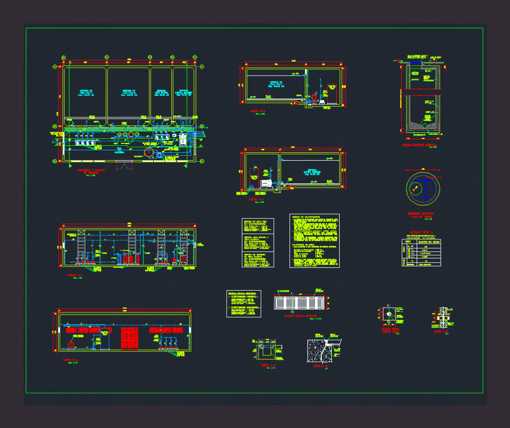 Cistern DWG Detail for AutoCAD