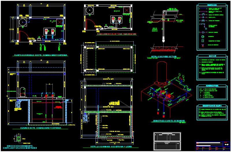 Cistern DWG Detail for AutoCAD