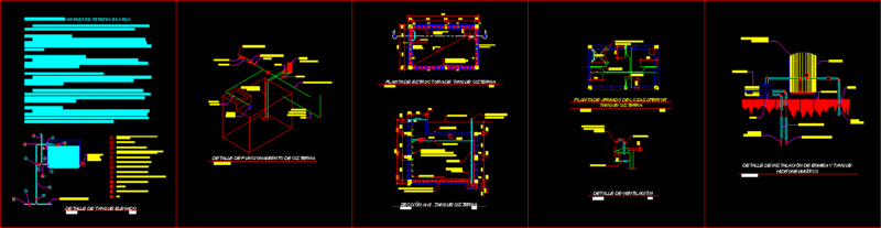 Cistern DWG Detail for AutoCAD