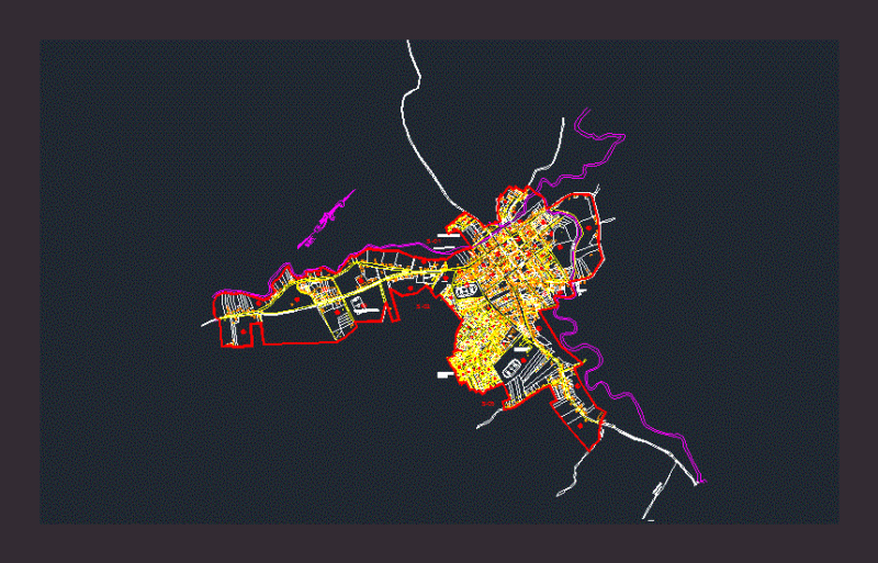 City Junin DWG Block for AutoCAD