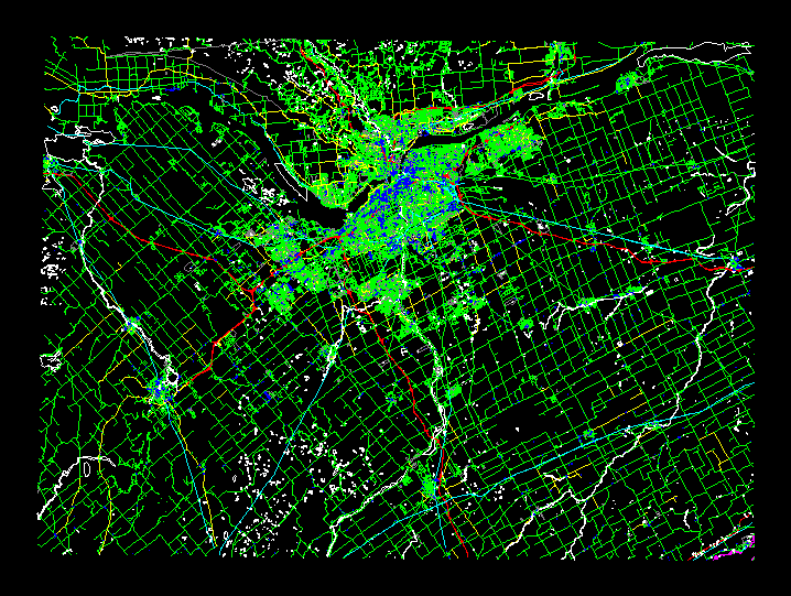 City Map Ottawa; Canada Ottawa DXF Model for AutoCAD | DesignsCAD