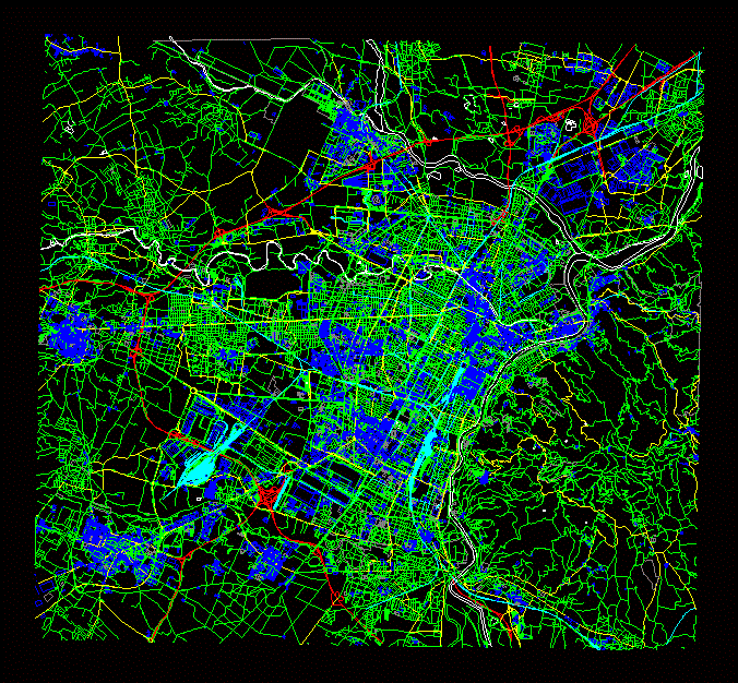 City Map Turin; Italy DXF Model for AutoCAD | DesignsCAD