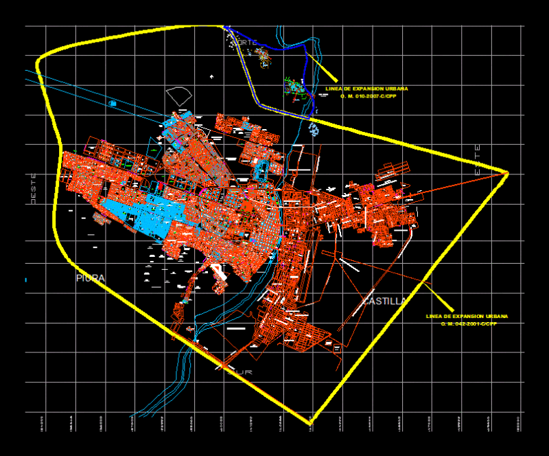 City Of Piura DWG Block for AutoCAD