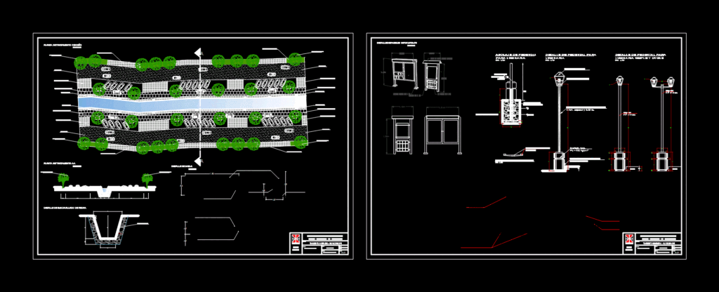 Coastal Treatment DWG Detail for AutoCAD