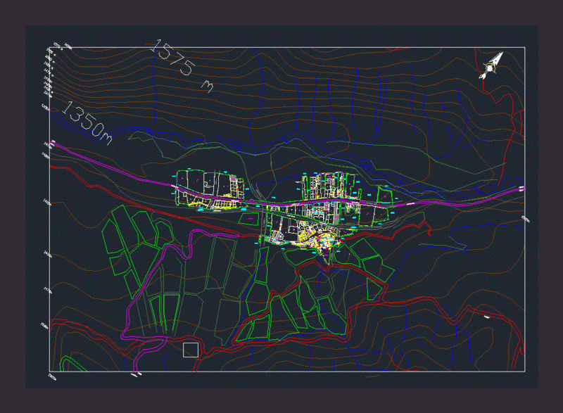 Cocachacra DWG Block for AutoCAD