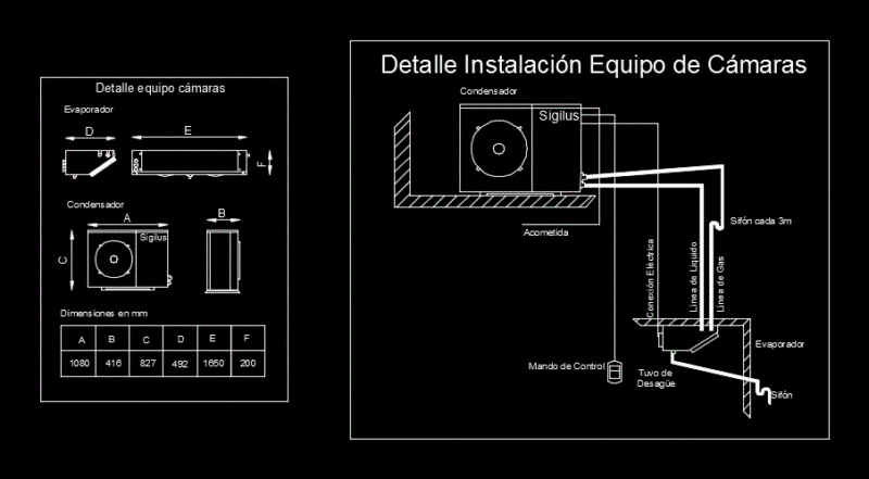 Cold Storage Equipment DWG Block for AutoCAD