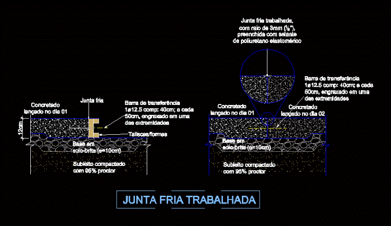 Cold Worked Board DWG Detail for AutoCAD