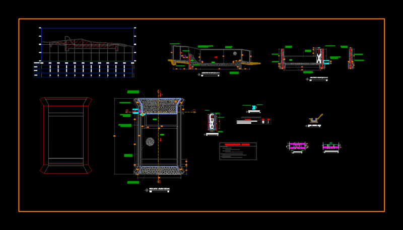 Collection – Intake – Rio Uptake DWG Detail for AutoCAD
