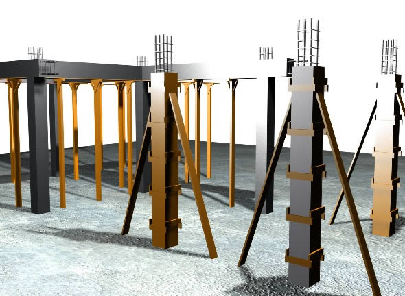 Column 3D MAX Detail for 3D Studio Max