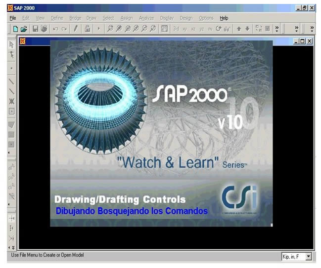 Command Of Drawings – Sap 2000 DOC Word Document