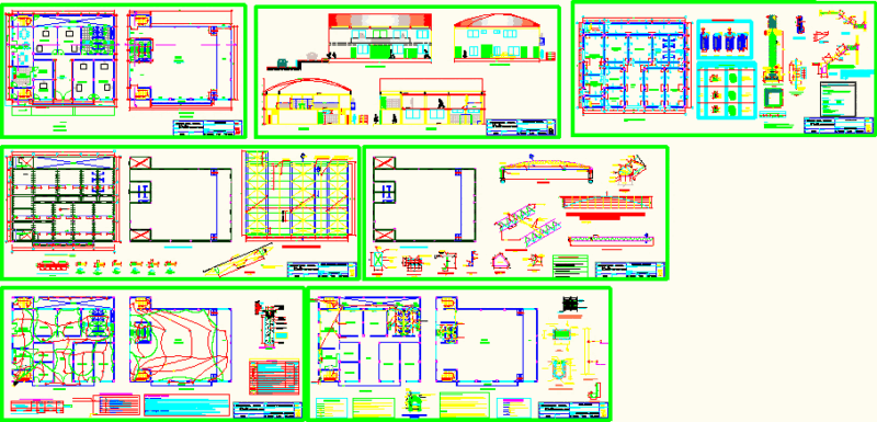Communal Local El Olivar DWG Block for AutoCAD