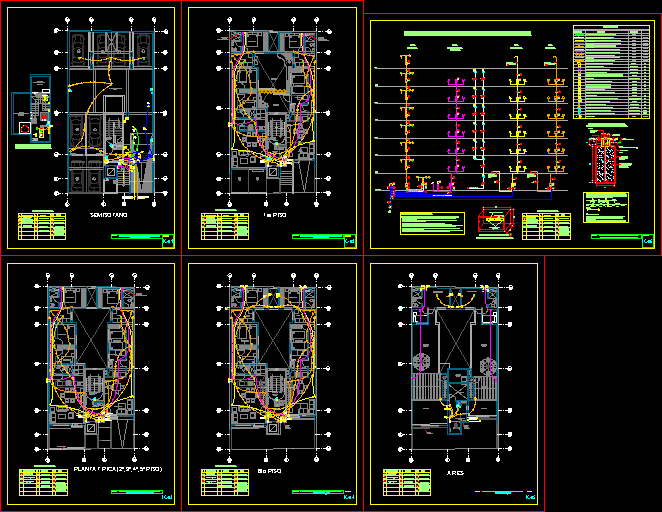 Communications Facilities DWG Plan for AutoCAD • Designs CAD