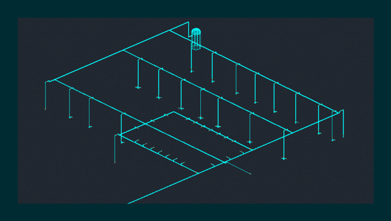 Compressed Air 3D DWG Model for AutoCAD