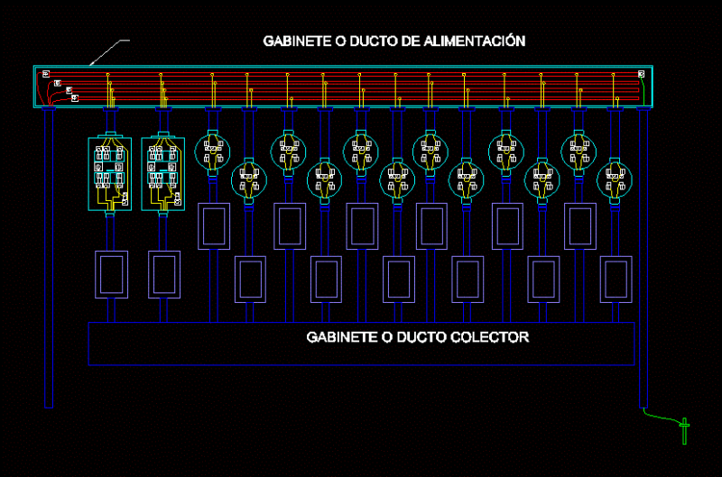 Concentration Measuring DWG Block for AutoCAD