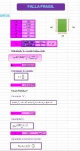 Concrete Work XLS Excel Spreadsheet