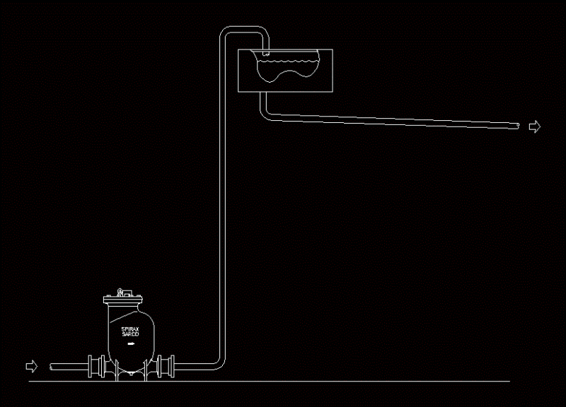 Condensate Pump DWG Block for AutoCAD
