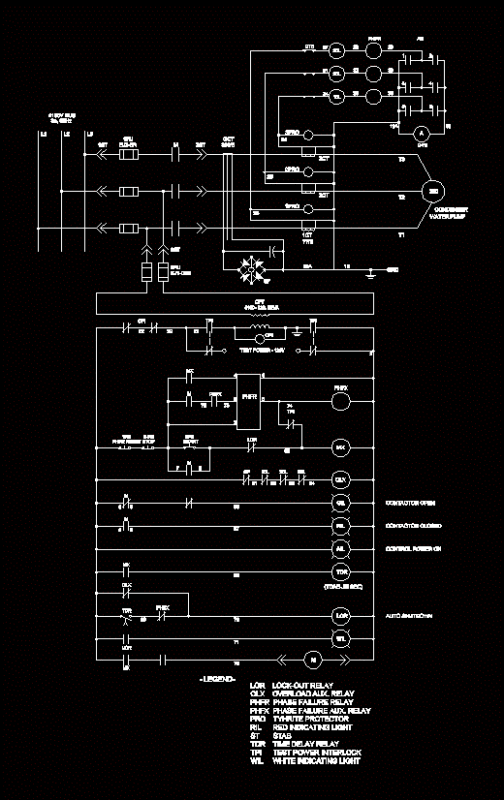 Condenser Water Pump DWG Block for AutoCAD