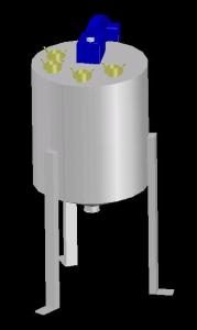 Conical Mixer DWG Block for AutoCAD
