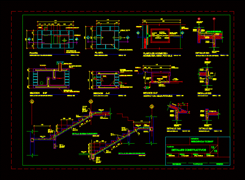 Construction / Details DWG Detail for AutoCAD