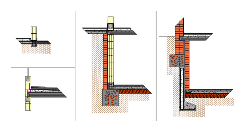 Construction Details Retak DWG Detail for AutoCAD