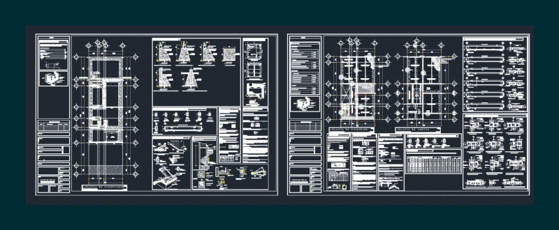 Construction Details Seismo Resistents DWG Detail for AutoCAD
