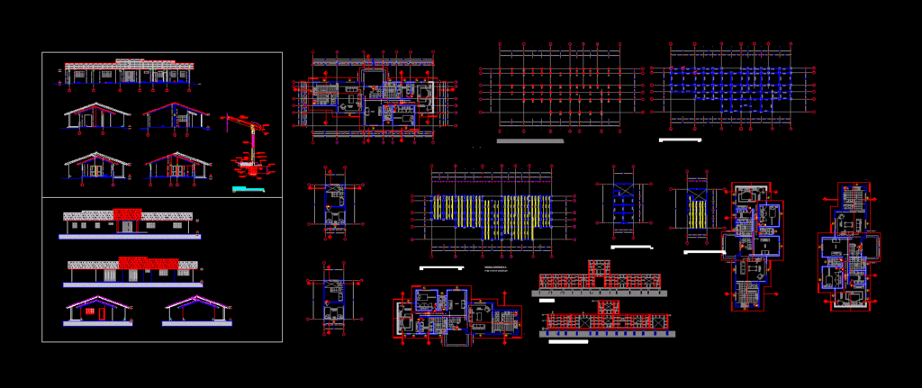 Construction Wood DWG Plan for AutoCAD