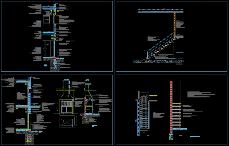 Constructive Details DWG Detail for AutoCAD