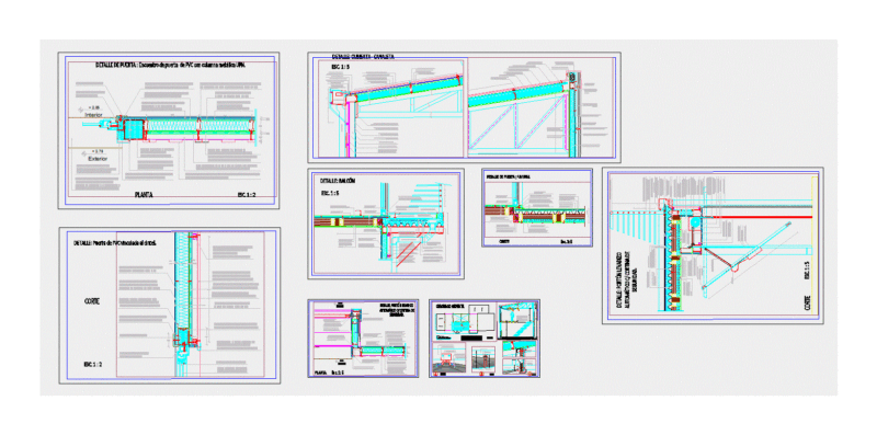 Constructive Details DWG Detail for AutoCAD
