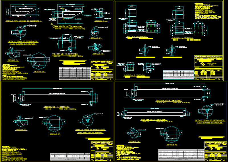 Constructive Details DWG Detail for AutoCAD