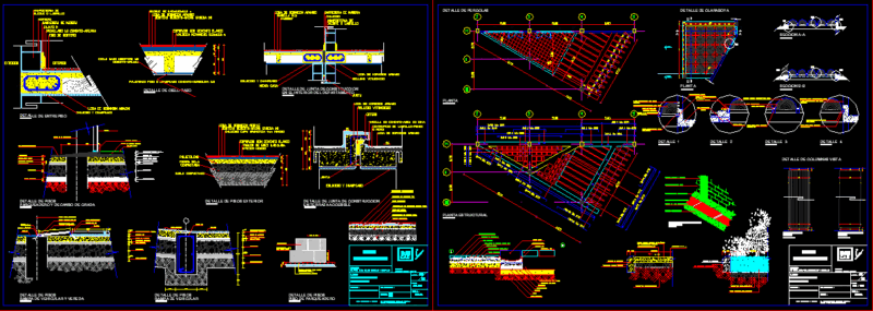 Constructive Details DWG Detail for AutoCAD
