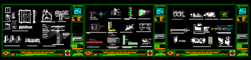 Constructive Details DWG Plan for AutoCAD