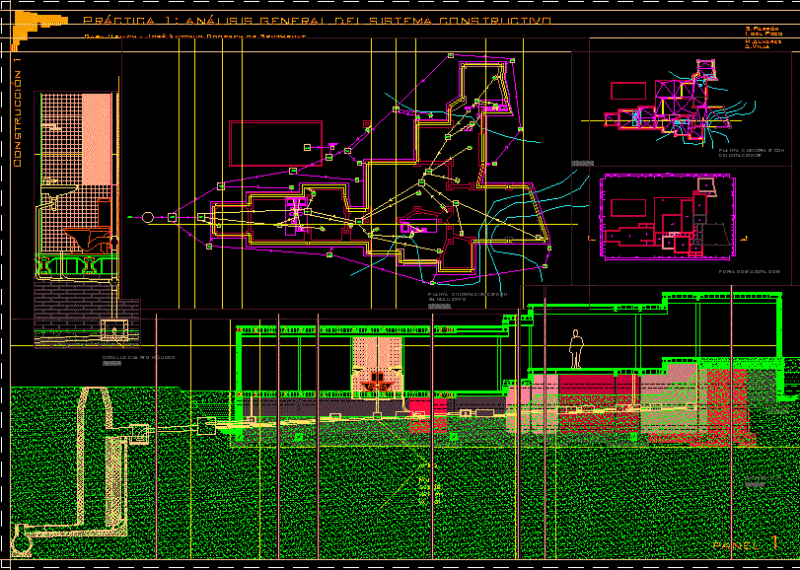 Constructive Section – Part 3 DWG Section for AutoCAD