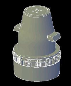 Contact Ring DWG Block for AutoCAD